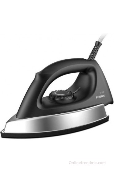 Philips Super Heavy Duty GC181 Dry Iron(Black, Silver)